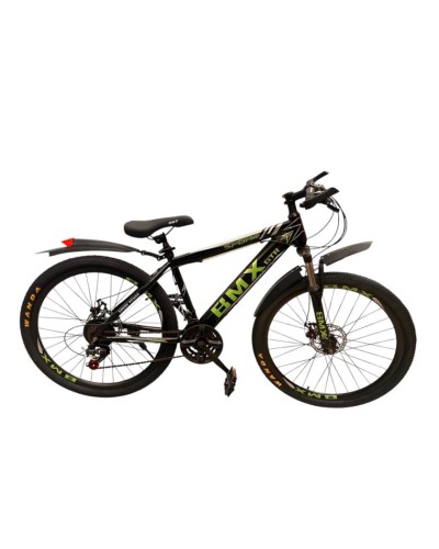 Velosiped SMR513, qara/yaşıl, 24