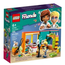 Конструктор LEGO Friends Комната Лео 41754, 6+ лет, 203 элемента
