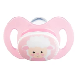 Əmzik Baby Nova Newborn ortodontik, 0-2 ay, silikon, çəhrayı