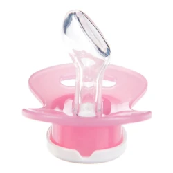 Əmzik Baby Nova Newborn ortodontik, 0-2 ay, silikon, çəhrayı