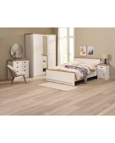 Kreslo JYSK Thorup 3670046, poliester/poliuretan/polad, bej/qəhvəyi, 65x74 sm