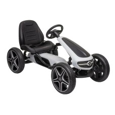Uşaq üçün pedallı kartinq Hecht Mercedes Benz Go Kart White