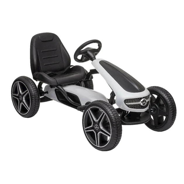 Детский педальный картинг Hecht Mercedes Benz Go Kart White Детский педальный картинг Hecht Mercedes Benz Go Kart White