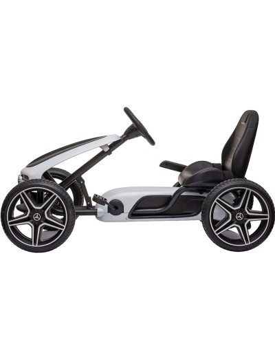 Uşaq üçün pedallı kartinq Hecht Mercedes Benz Go Kart White