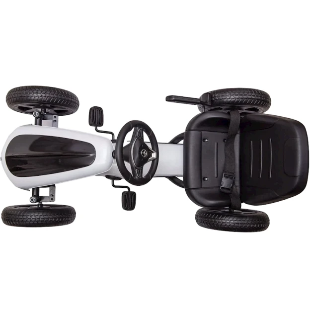 Детский педальный картинг Hecht Mercedes Benz Go Kart White Детский педальный картинг Hecht Mercedes Benz Go Kart White