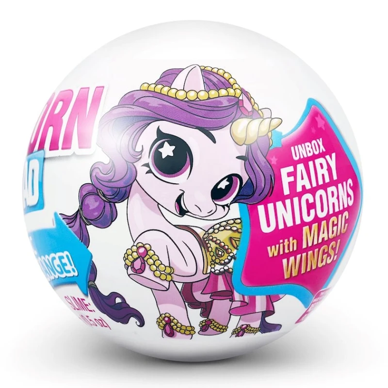 Sürpriz heykəlcik Zuru 5 Surprise Unicorn Squad Series 7, unicorn heykəlciyi aksesuarları ilə birlikdə, 3+ yaş, plastik