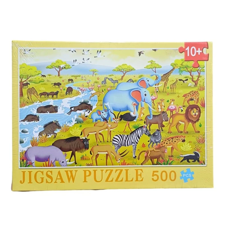 Пазл Мир животных, 500 элементов