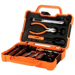 Набор инструментов Jakemy JM-8146 47 в 1-ом, черный/оранжевый