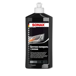Полироль Sonax Polish + Wax Color черный, 500 мл