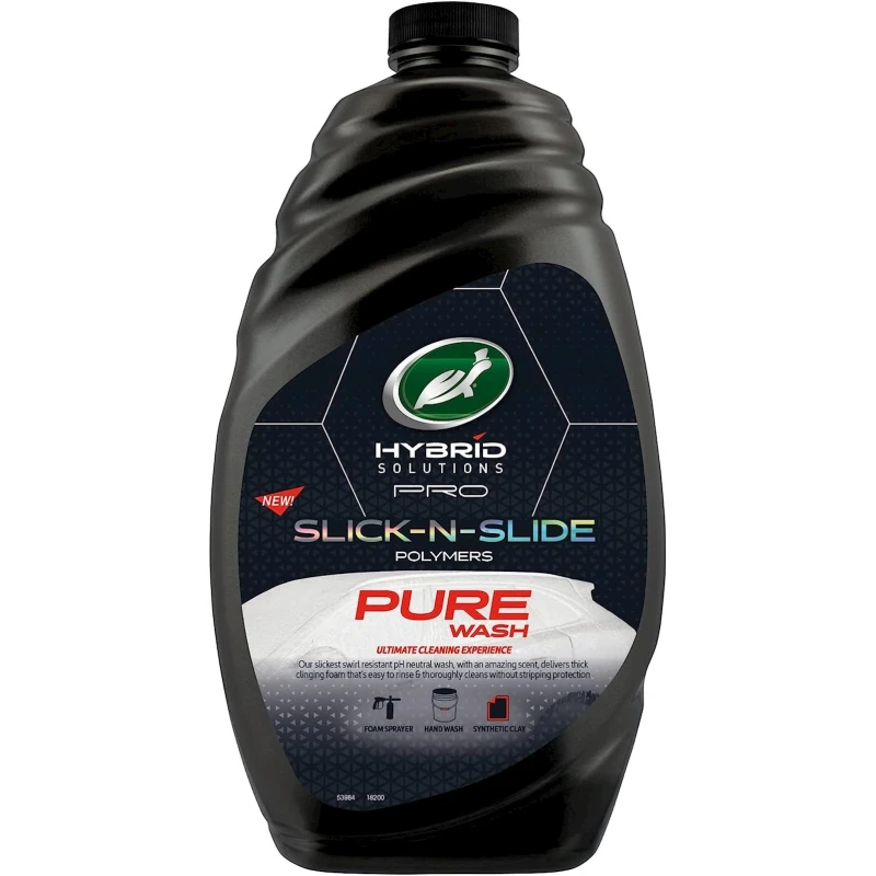 Автомобильный шампунь Turtle Wax 53984 Hybrid Solutions Pro Slick-N-Slide Pure Wash 1.42 л Автомобильный шампунь Turtle Wax 53984 Hybrid Solutions Pro Slick-N-Slide Pure Wash 1.42 л