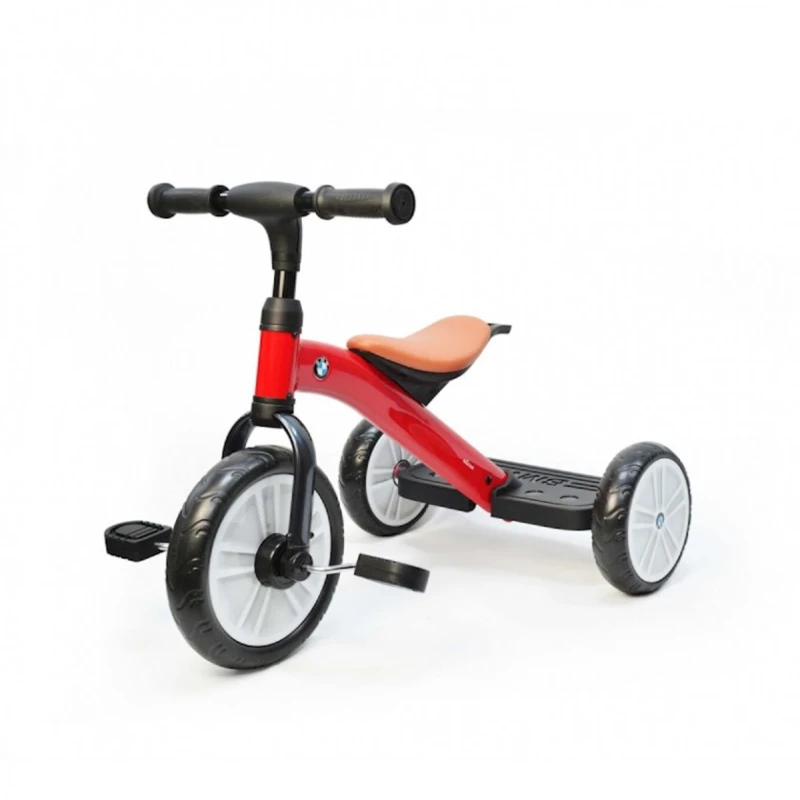 Трехколесный велосипед Rastar BMW RSZ3006, 55x27x39 см, 2-5 лет, сталь, мягкое сиденье, красный Трехколесный велосипед Rastar BMW RSZ3006, 55x27x39 см, 2-5 лет, сталь, мягкое сиденье, красный