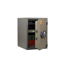 Ofis seyfi Valberg FRS-49 EL, elektron kodlu kilid və açar ilə, boz