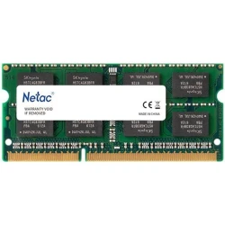Оперативная память Netac Basic 4GB DDR3L-1600 Mhz SODIMM CL11 Оперативная память Netac Basic 4GB DDR3L-1600 Mhz SODIMM CL11