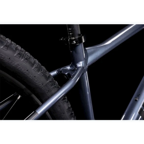 Dağ velosipedi Cube Attention 2022, ölçü M, Indigo-Black/Black