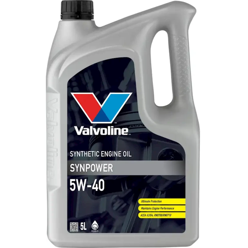 Mühərrik yağı Valvoline SynPower 5W-40, 5 l Mühərrik yağı Valvoline SynPower 5W-40, 5 l
