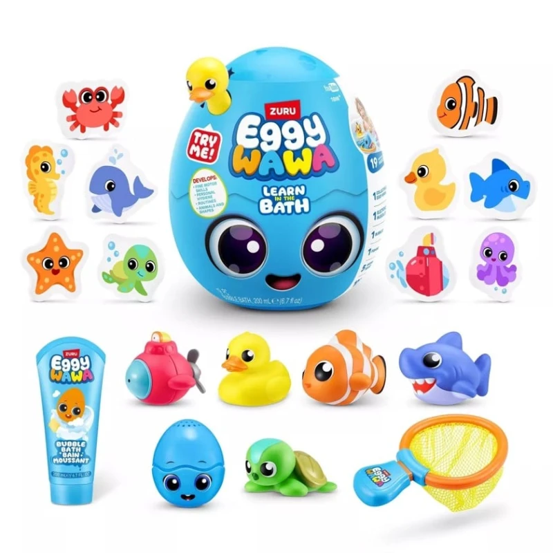 Фигурка-сюрприз Zuru Eggy WAWA Learn in the Bath Фигурка-сюрприз Zuru Eggy WAWA Learn in the Bath