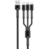 Кабель-разветвитель LDNIO LC93 Fast Data Cable 3 in 1, 4-Port
