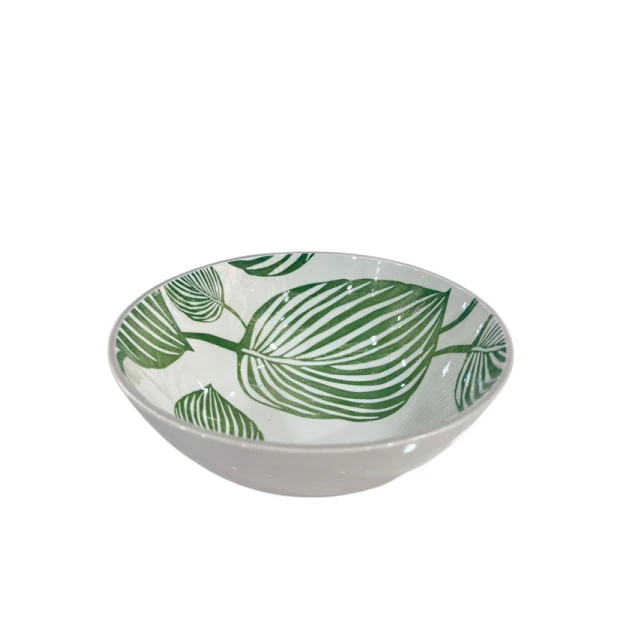 Миска Danny Home, белая/зеленая, 20 см