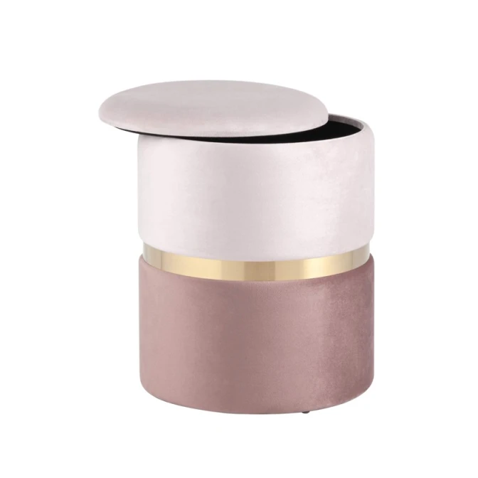 Пуфик 50, ткань, розовый, 40x35x35 см Пуфик 50, ткань, розовый, 40x35x35 см