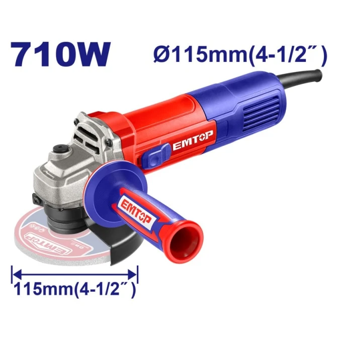 Угловая шлифовальная машина Emtop EAGR17181