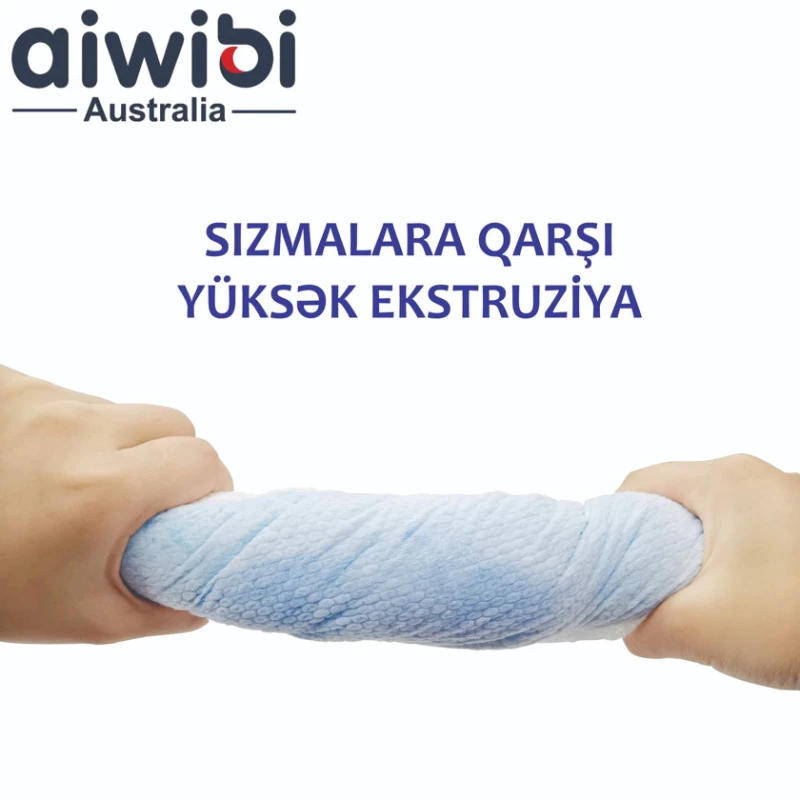 Uşaq bezləri AIWIBI Premium L, 9-14 kq, 54 əd