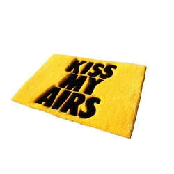 Ковер NN Rugs 1118, желтый, 50x40 см