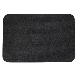 Коврик придверный Hagtron 57x38 см, полиэстер, Dark Grey Коврик придверный Hagtron 57x38 см, полиэстер, Dark Grey