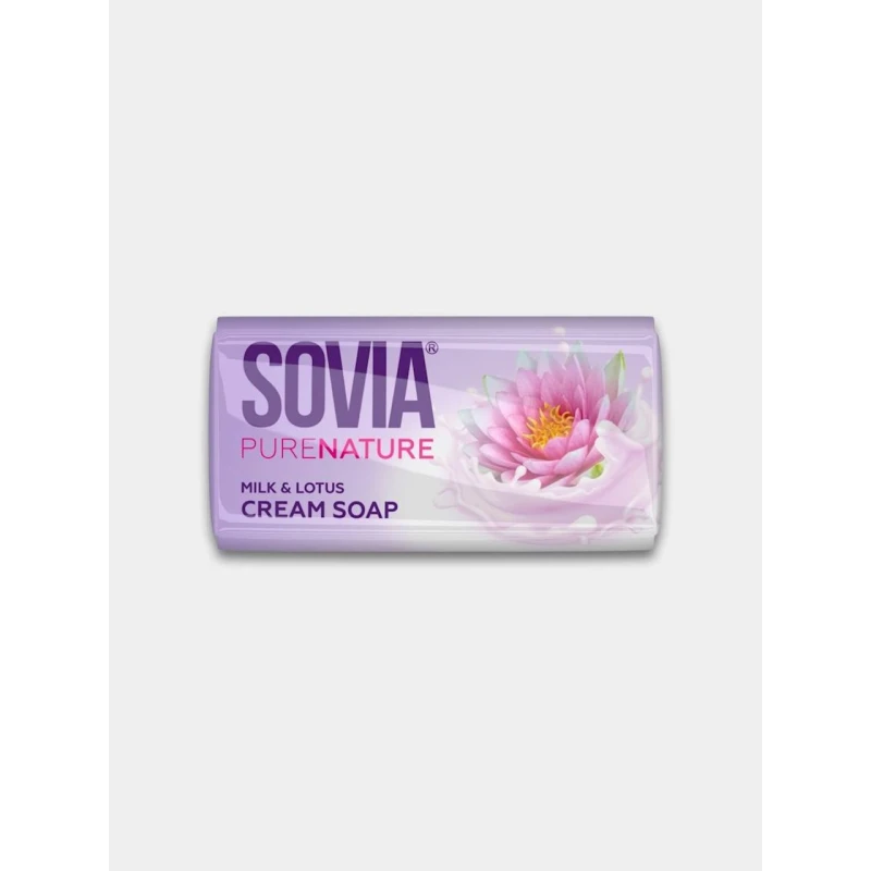 Крем-мыло Sovia Milk&Lotus 140 г Крем-мыло Sovia Milk&Lotus 140 г