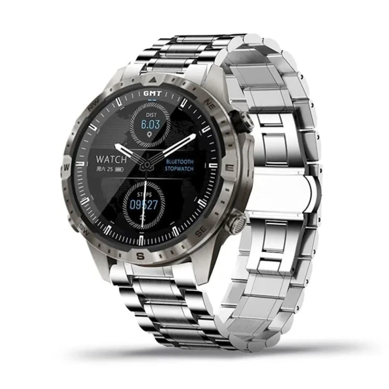 Умные часы GT45 Silver Steel