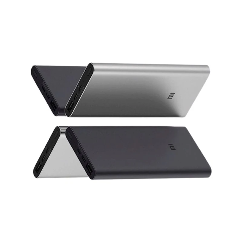 Внешний аккумулятор Xiaomi Mi Power Bank 3 10000 mAh (PLM13ZM) темно-серый Внешний аккумулятор Xiaomi Mi Power Bank 3 10000 mAh (PLM13ZM) темно-серый