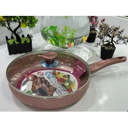 Сковорода Özgüvən OZGVN-022, гранит, коричневая, 32 см