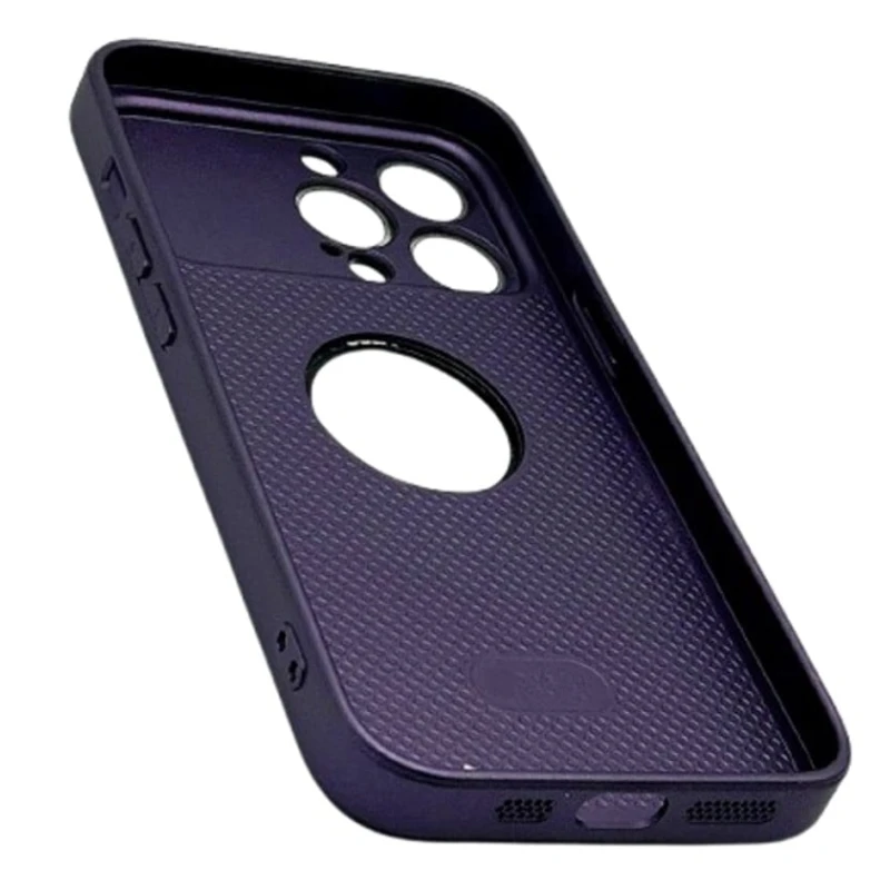 Çexol Auto Focus Magsafe Apple iPhone 13 Pro üçün, Matte Purple