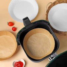 Airfryer kağızları, dairəvi, 16 sm, 50 ədəd - 6921-629