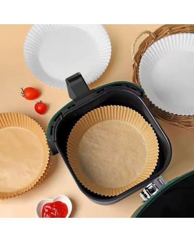 Airfryer kağızları, dairəvi, 16 sm, 50 ədəd - 6921-629