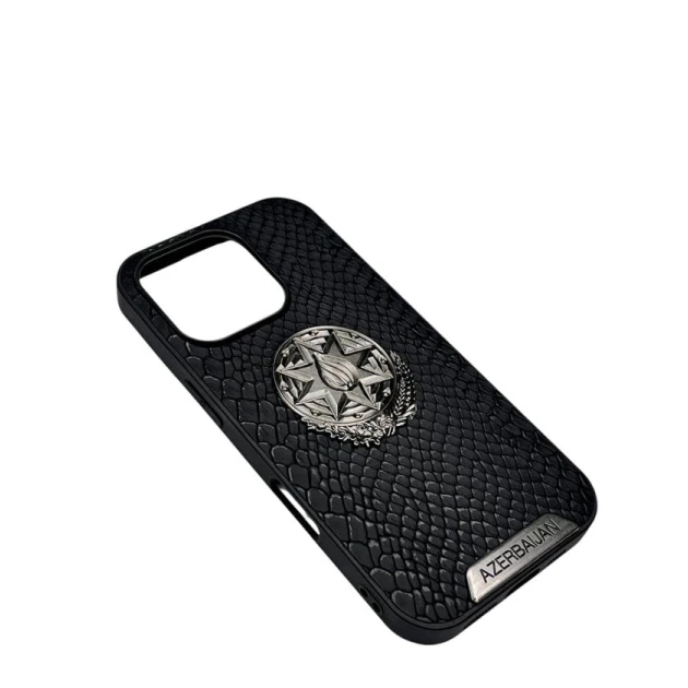 Çexol Apple iPhone 16 Pro üçün, qara