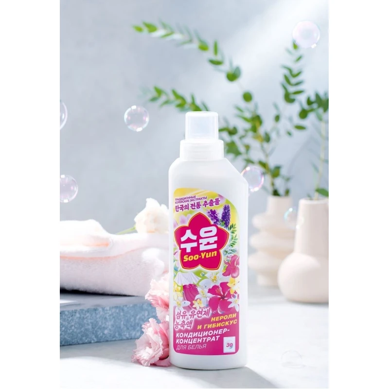 Кондиционер-концентрат для белья Faberlic «Нероли и гибискус» Soo-Yun 500 мл