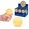 Antistress oyuncaq One for Fun Moons and Stars Glow in the dark Squish ball, 3+ yaş, sarı