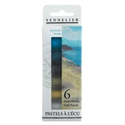 Набор сухой пастели Sennelier A l'ecu Seascape, 6 шт