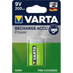 Аккумулятор Varta Rechargeable Accu 9V 2000mAh Аккумулятор Varta Rechargeable Accu 9V 2000mAh