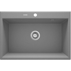Mətbəx çanağı Deante Eridan ZQE_S103, qranit, boz, 70x52x21 sm