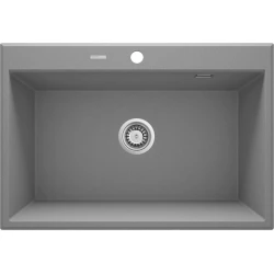 Кухонная мойка Deante Eridan ZQE_S103, гранит,серая, 70x52x21 см