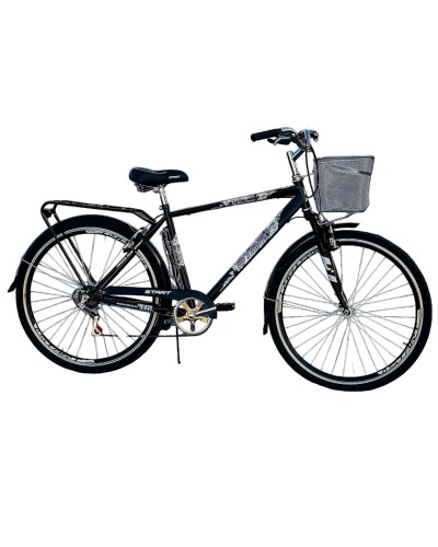 Şəhər velosipedi Start City Bike 28 Qara