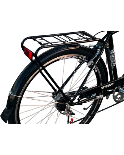 Şəhər velosipedi Start City Bike 28 Qara