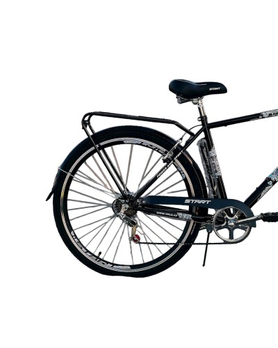 Şəhər velosipedi Start City Bike 28 Qara