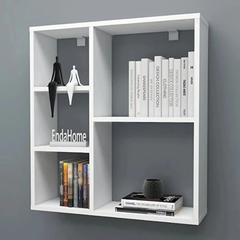 Полка Ev Plus Myra 12115536, ЛДСП, белая, 70x20x74 см Полка Ev Plus Myra 12115536, ЛДСП, белая, 70x20x74 см