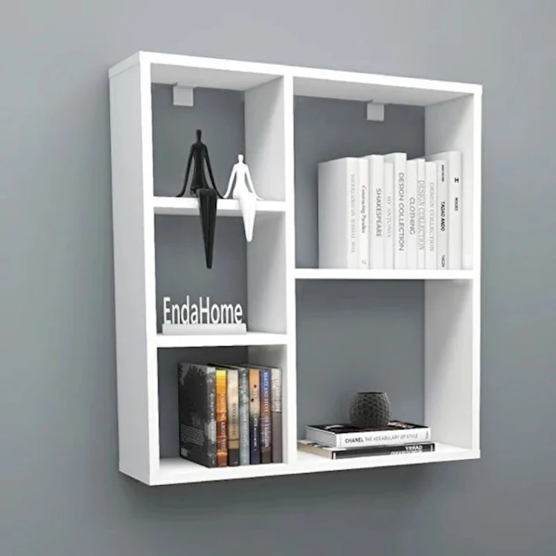 Полка Ev Plus Myra 12115536, ЛДСП, белая, 70x20x74 см Полка Ev Plus Myra 12115536, ЛДСП, белая, 70x20x74 см