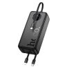 Xarici akkumulyator Hoco J132B 30000mAh Black və hədiyyə Hoco X88 cable Usb-Micro