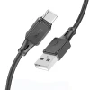 Kabel USB Hoco X101 USB to Type-C 3 A, 1 m, qara