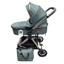 Uşaq arabası Kidilo VL-KIDS-158, yaşıl