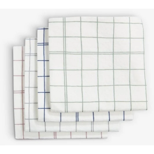 Кухонные салфетки JYSK Eliot, 38x38 см, 4 шт, товар в ассортименте